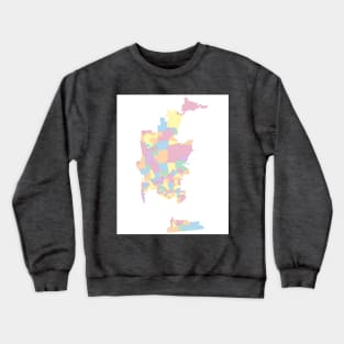 San Diego Neighborhoods Crewneck Sweatshirt